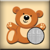 Funny Bear Pixel Art: Coloring by number