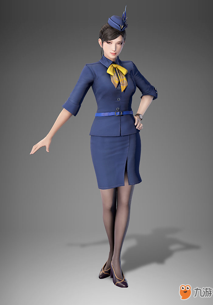 《真三國(guó)無雙8》新服裝DLC 甄姬穿空姐制服魅力無窮