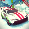 Chrismas Mountain Sports Car Stunt