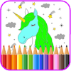 UNICORN Coloring Book - COloring Any Cartoon