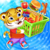 Baby Tiger Halloween Shopping - Supermarket Game