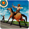 Highway Archer Run- Street Horse running games