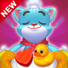 Magic Cat Match : Swipe & Blast puzzle