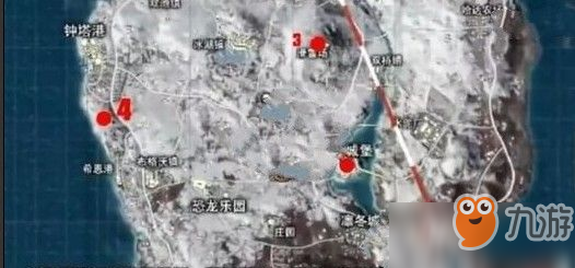 刺激战场雪地圣诞宝箱在哪 雪地圣诞宝箱坐标位置