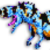 Dino Hybrids Pixel Art: Jurassic Color by Number占内存小吗