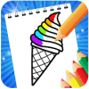 Ice Cream Coloring Game如何升级版本