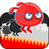 Flip Red Rush Ball - THE FLIPPER POWER BALL