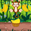 Jungle Monkey - Monkey Banana Island Banana Catch费流量吗