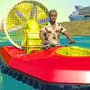 Granny Power Boat Racing Game