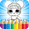 Doll Surprise Coloring Book