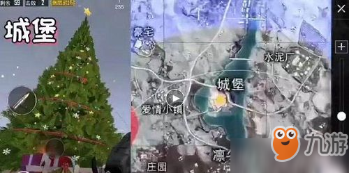 绝地求生刺激战场雪地地图圣诞树在哪里 刺激战场雪地圣诞树位置刷新点分享
