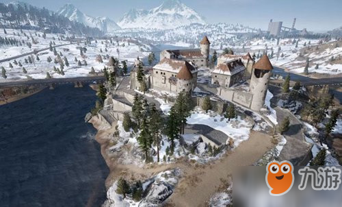 《绝地求生刺激战场》城堡怎么搜物资 雪地地图城堡搜图技巧分享