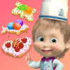 Masha and the Bear Child Games: Cooking Cookie