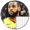 Basketball Players Color By Number - Pixel Art