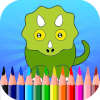 Toddler Dinosaur Coloring Games怎么下载到手机