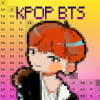 Kpop BTS Pixel Coloring Art By Number