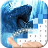 Jurassic Dinosaur Pixel Art: Color Pixel by Number怎么安装