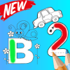 Coloring book : alphabet , Number, Colors手机版下载