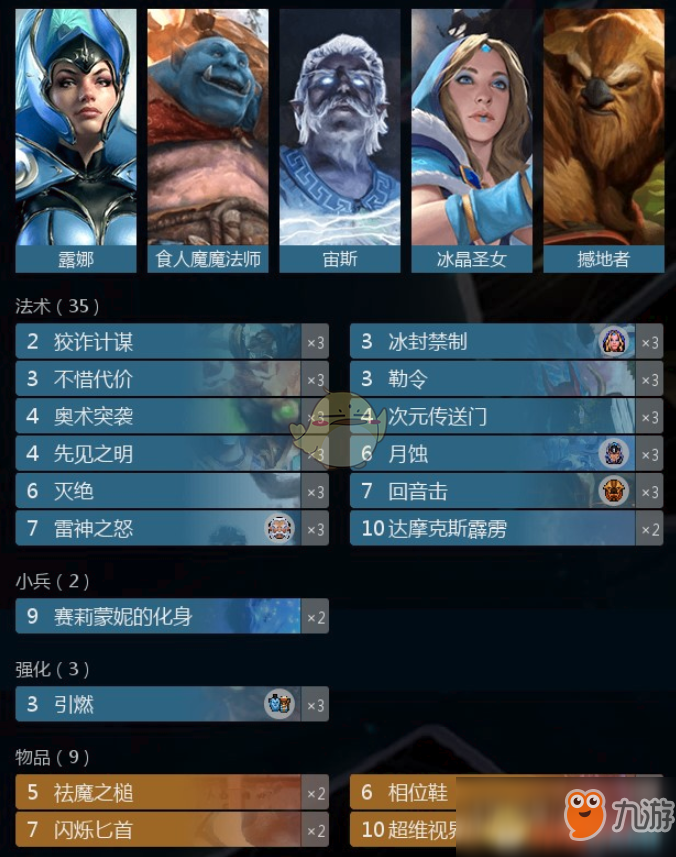 《Artifact》纯蓝清场流卡组构筑