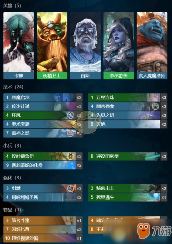 《Artifact》藍綠小黑跳費卡組構(gòu)筑攻略