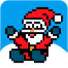 Pixel Santa