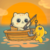 Fishing Games-Fisher Cat Saga费流量吗