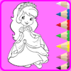 Princess Coloring Book Drawing Pages