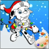 Coloring Book for Puppy patrol Christmas HD