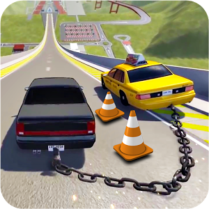 Chained Cars Speed Racing - Chain Break Driving
