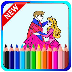 New Princess Coloring Book