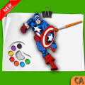 Superheroes Coloring pages : Kids Coloring games如何升级版本