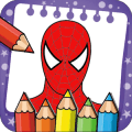 The amazing spider hero Coloring Book安卓手机版下载