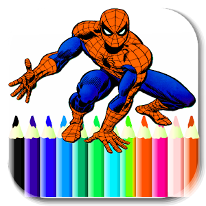 spiderman for coloring