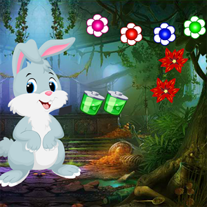 Cute Cartoon Rabbit Best Escape Game-289