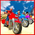 游戏下载Superheroes Downhill Racing Bike