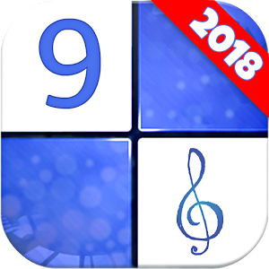 Blue Piano Tiles 2018