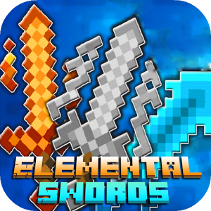 Mod Elemental Swords 2018 for MCPE