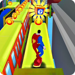 Super Heroes Subway Surf 3D