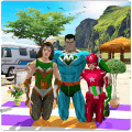 Virtual Superhero Family Holiday Camping安全下载