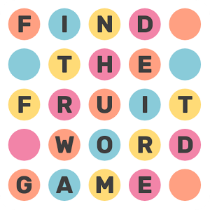 Find the Fruit WORD GAME