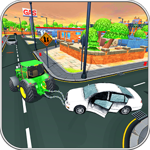 Lol Kart City Tow Tractor: Vehicles Simulator 2018