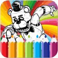 Five nights coloring book game怎么下载到电脑