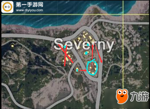 絕地求生全軍出擊跳傘S城心得 S城地圖資源詳解