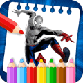 Learn to color Spider hero man最新iphone版