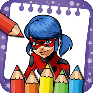 Coloring Book for Ladybug Hero