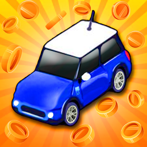 Car Merger Glowing Tracks: Idle Car Racer Tycoon