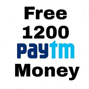 Free 1200 PayTm Cash