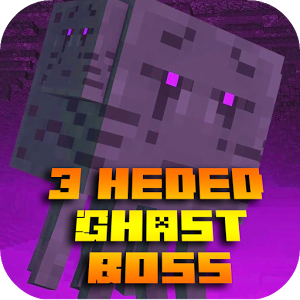 3 Headed Ghast Boss Addon 2018 for MCPE