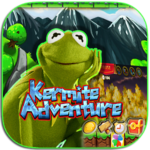 Super Kermit frog & peggy jungle game adventure