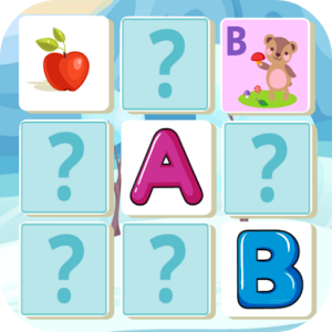 ABC English Memory Match Puzzle
